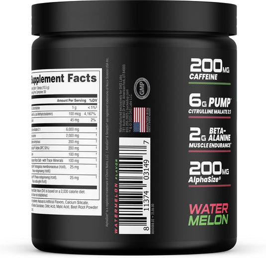 Bucked Up - Pre-Workout