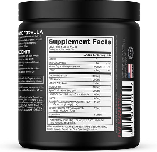 Bucked Up - Woke AF Pre-Workout