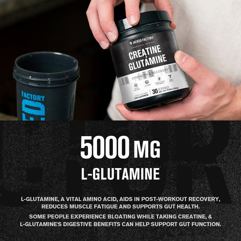 Load image into Gallery viewer, Jacked Factory - Creatine + Glutamine
