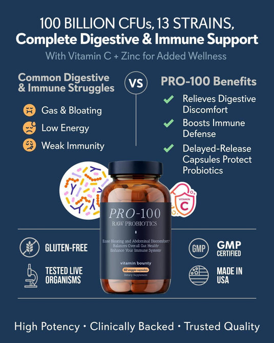Vitamin Bounty - Pro-100 Probiotic