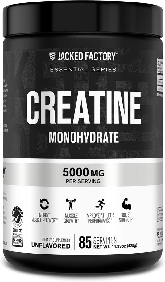 Jacked Factory - Creatine Monohydrate Powder