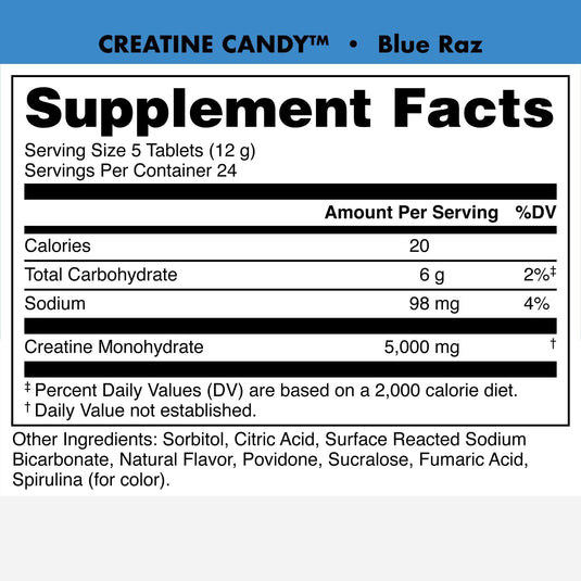 Bucked Up - Creatine Candy
