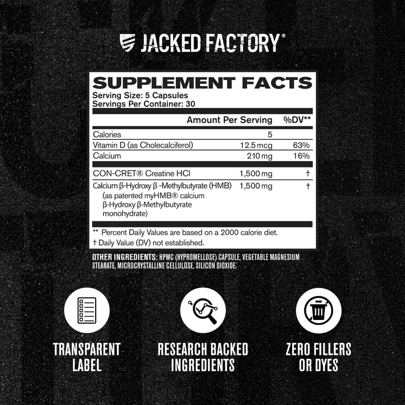 Load image into Gallery viewer, Jacked Factory - Creatine HCL + HMB
