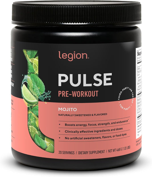 Legion Athletics - Pulse Pre-Workout - Mojito / 20 Servings