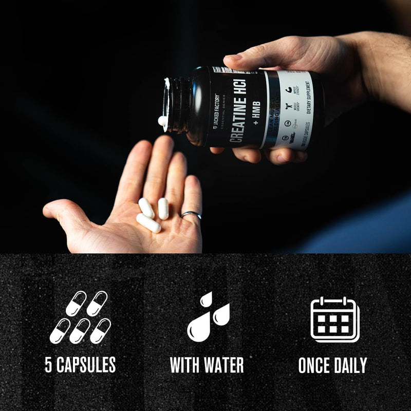 Load image into Gallery viewer, Jacked Factory - Creatine HCL + HMB
