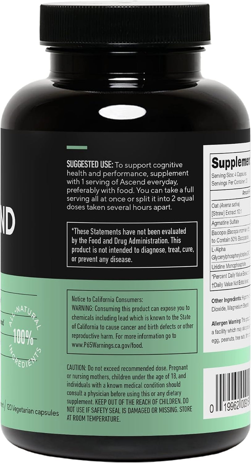 Load image into Gallery viewer, Legion Athletics - Ascend Nootropic
