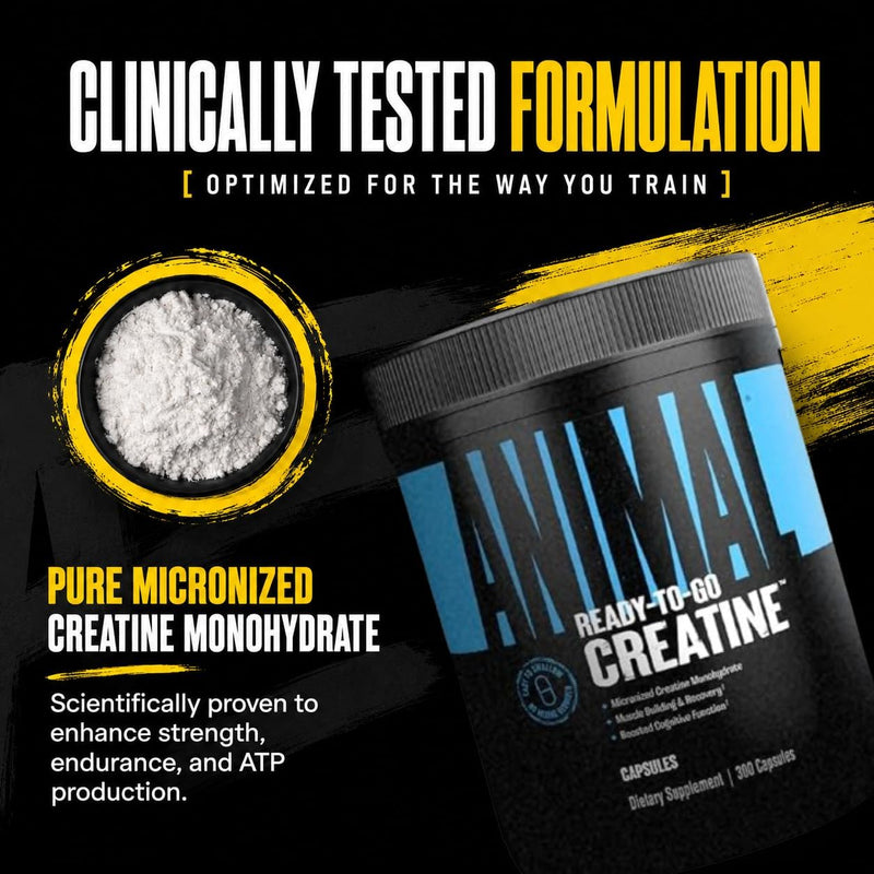 Load image into Gallery viewer, Animal - Micronized Creatine Capsules

