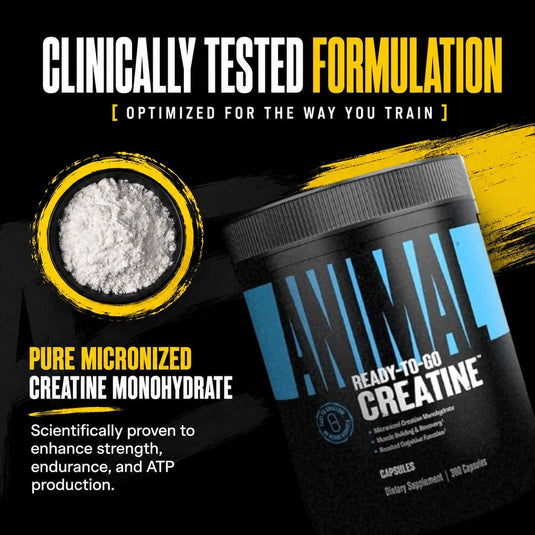 Animal - Micronized Creatine Capsules