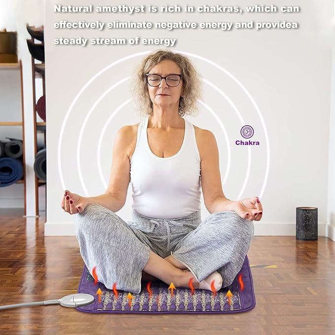 Load image into Gallery viewer, iReliev - Amethyst Far Infrared Heating Pad
