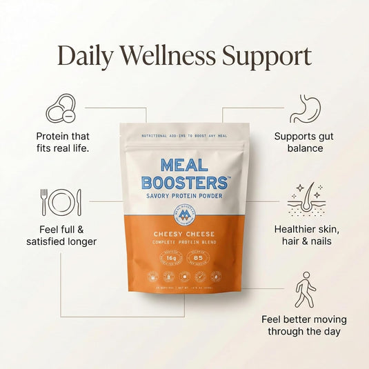 Meal Boosters - Cheesy Cheese Collagen+ Protein Blend - Protein Supplements