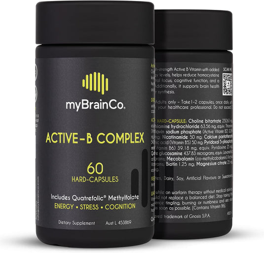 myBrainCo. - ACTIVE-B COMPLEX - Vitamins & Supplements