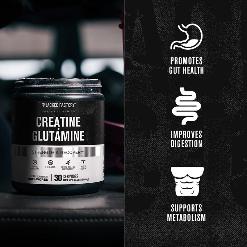 Load image into Gallery viewer, Jacked Factory - Creatine + Glutamine
