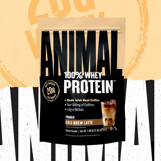 Animal Whey Cold Brew Latte - Protein Supplements