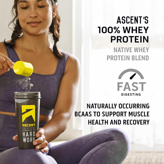 Ascent - 100% Whey Protein - Protein Supplements