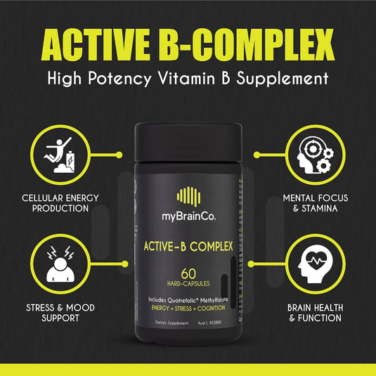 myBrainCo. - ACTIVE-B COMPLEX - Vitamins & Supplements
