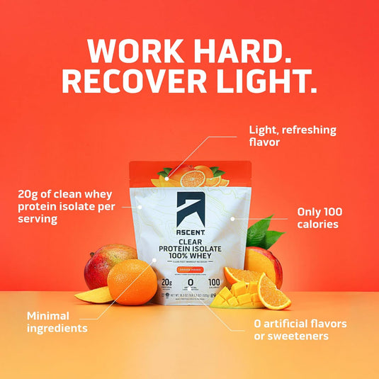 Ascent - Clear Whey Isolate - Protein Supplements