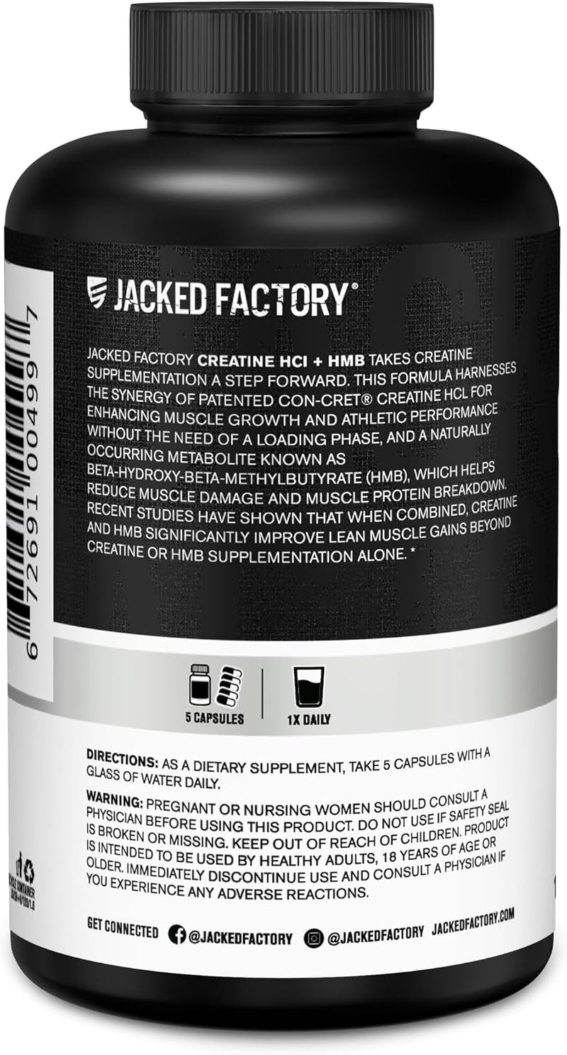 Load image into Gallery viewer, Jacked Factory - Creatine HCL + HMB

