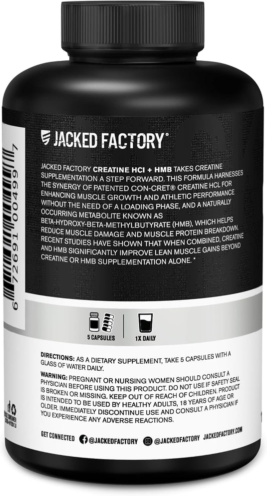 Jacked Factory - Creatine HCL + HMB