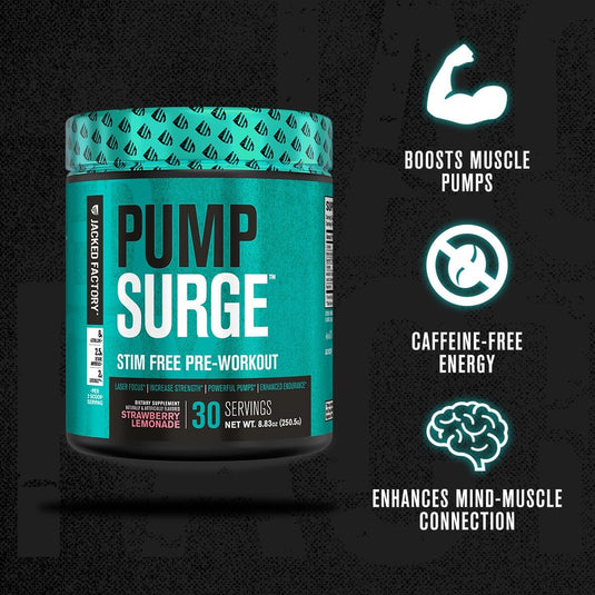 Jacked Factory - Pump Surge - Pre-Workout