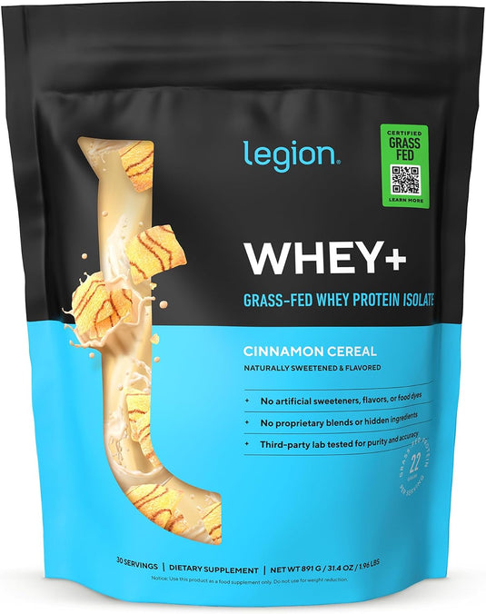 Legion Athletics - Protein Cereal - Cinnamon Cereal