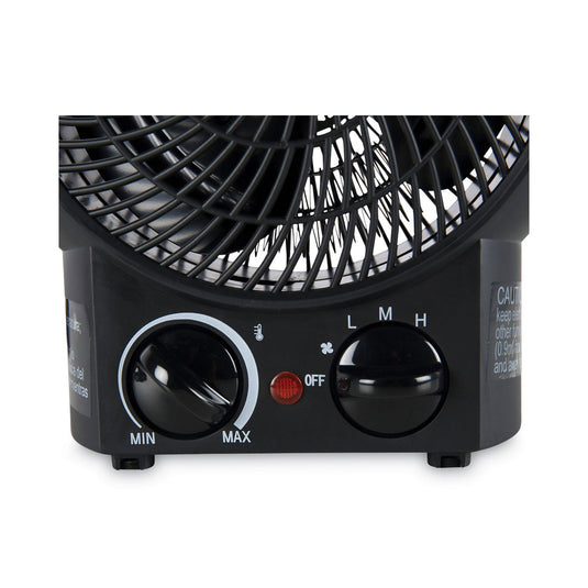 Alera - Heater Fan 1500W, Compact, Black