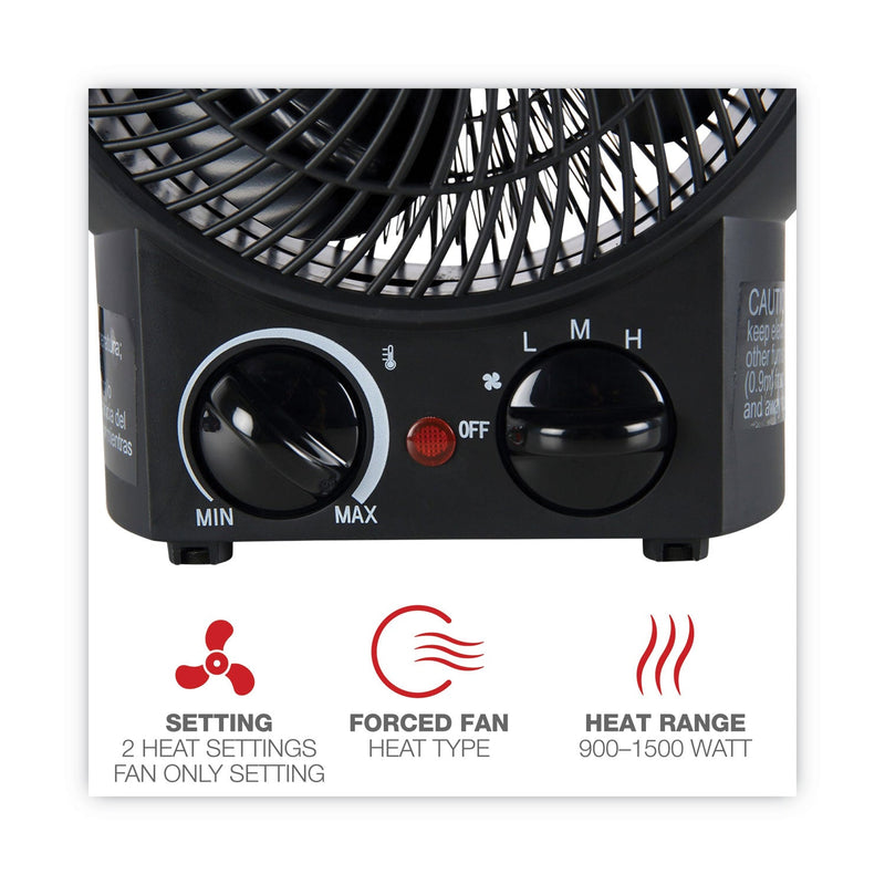Load image into Gallery viewer, Alera - Heater Fan 1500W, Compact, Black
