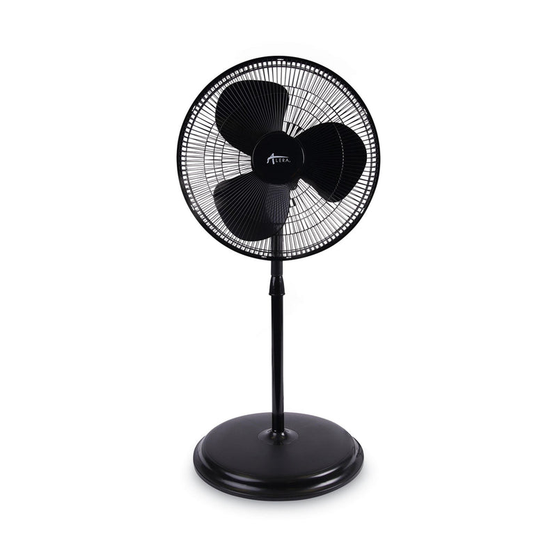 Load image into Gallery viewer, Alera - 16" 3-Speed Oscillating Pedestal Stand Fan, Black

