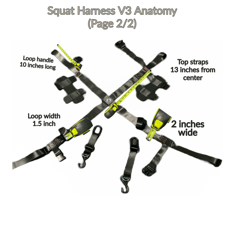 Load image into Gallery viewer, Squat Harness - Premium Adjustable V3
