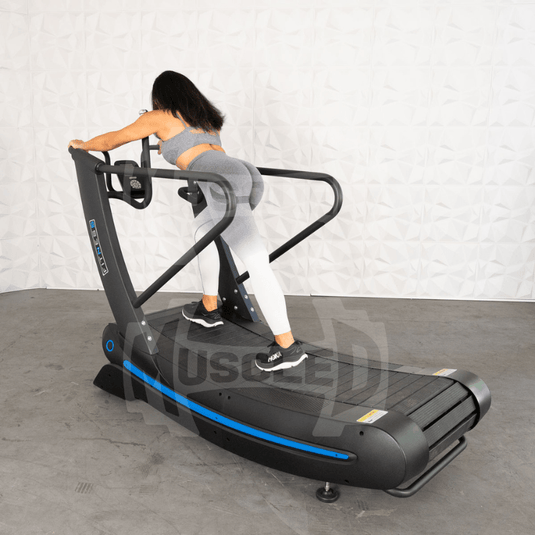 Muscle D Fitness - Commercial Self Powered Curve Treadmill - Standalone