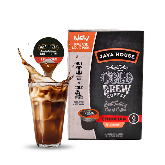Java House - Cold Brew Coffee Pods - Ethiopian / 36 Count