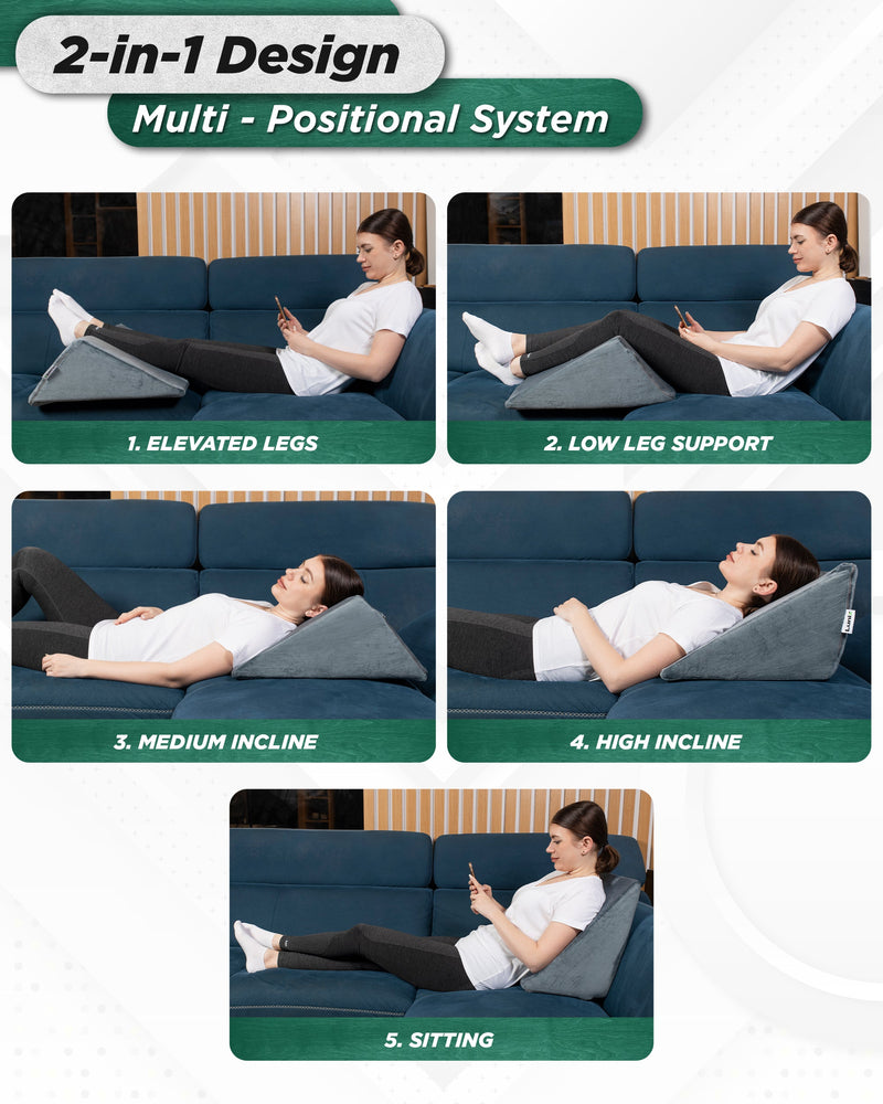 Load image into Gallery viewer, LX14 1pc Wedge Knee Pillow

