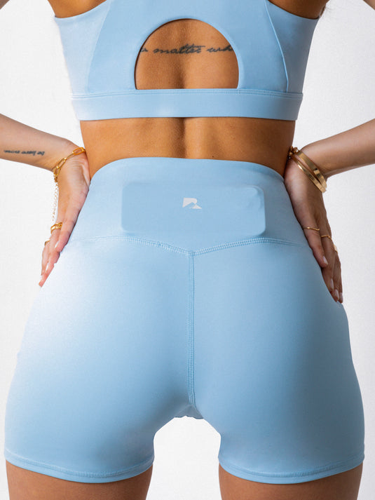 LuxeForm Sculpting Shorts Baby Blue