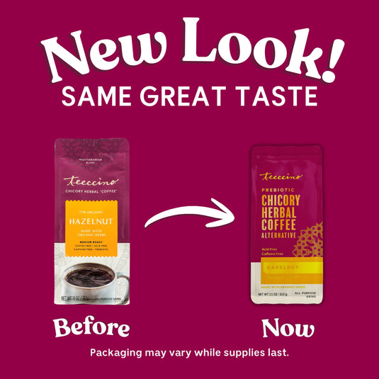 Teeccino - Hazelnut Chicory Herbal Coffee