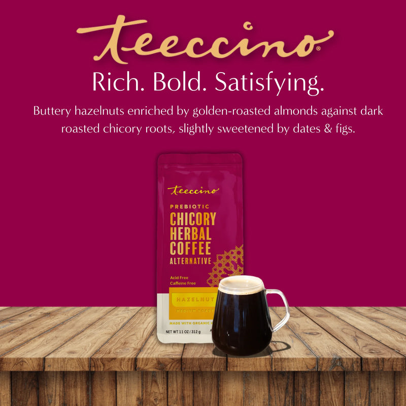 Load image into Gallery viewer, Teeccino - Hazelnut Chicory Herbal Coffee
