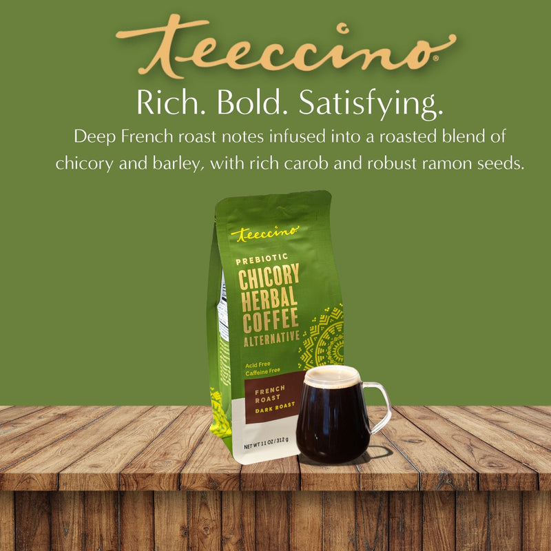 Load image into Gallery viewer, Teeccino - French Roast Chicory Herbal Coffee
