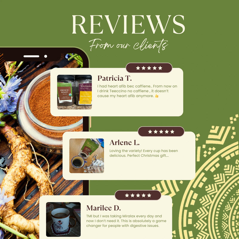 Load image into Gallery viewer, Teeccino - French Roast Chicory Herbal Coffee
