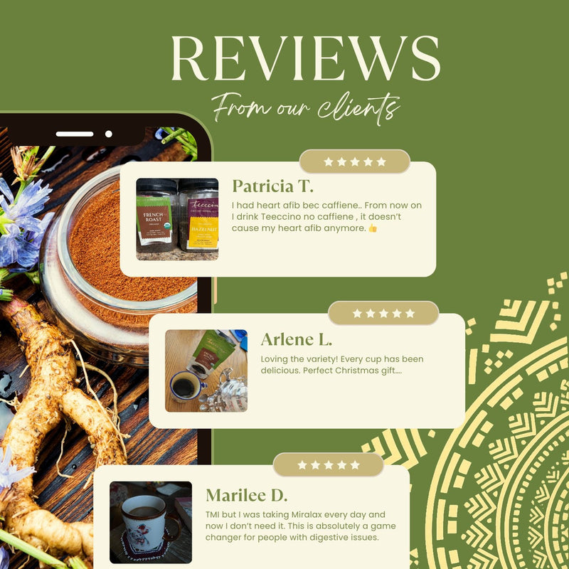 Load image into Gallery viewer, Teeccino - French Roast Chicory Herbal Coffee
