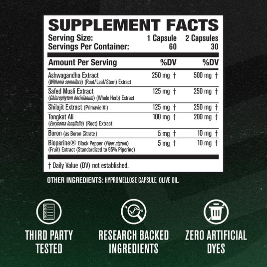 Jacked Factory - Primasurge Testosterone Booster