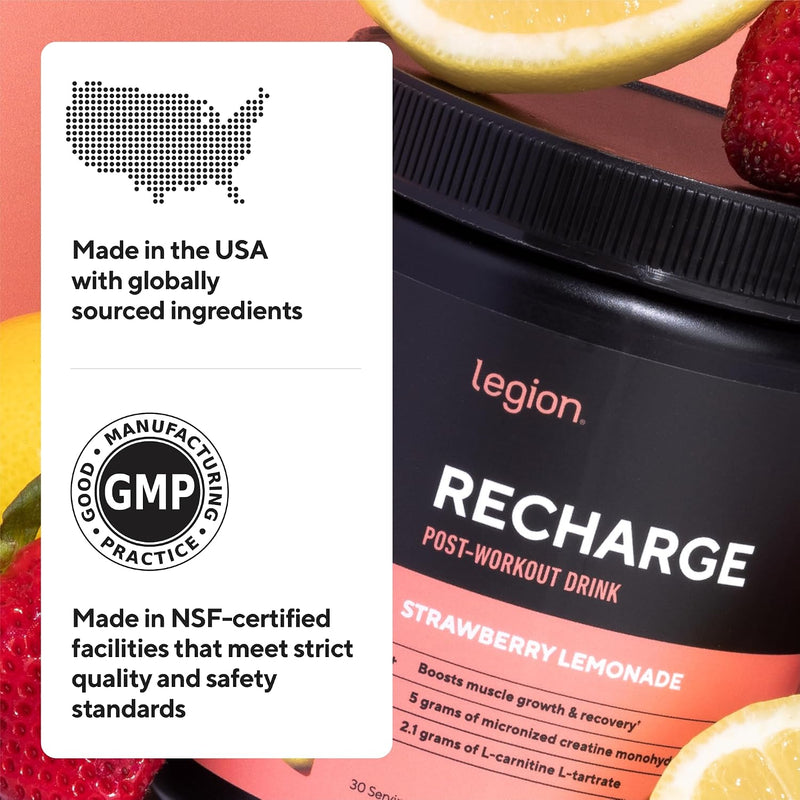 Load image into Gallery viewer, Legion Athletics - Recharge Post-Workout - Creatine
