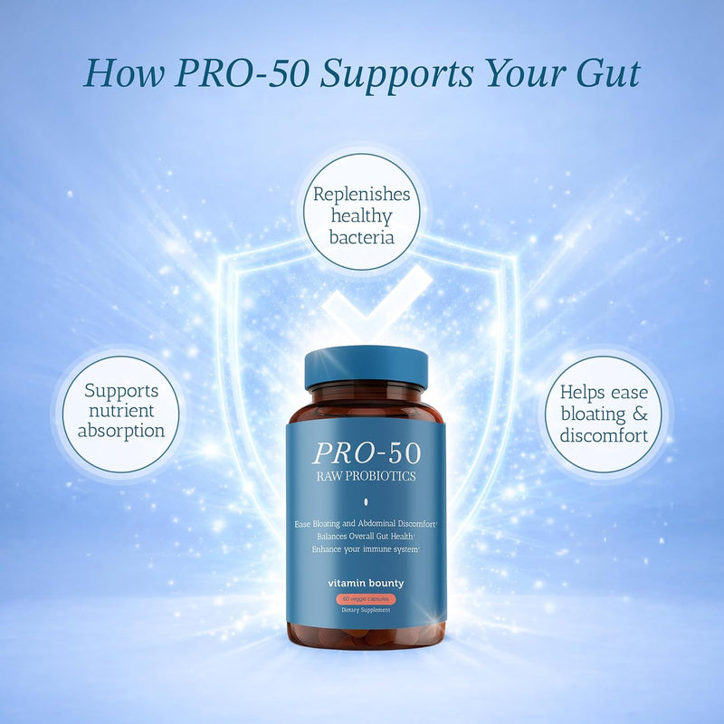 Load image into Gallery viewer, Vitamin Bounty - Pro-50 Probiotic - Vitamins &amp; Supplements
