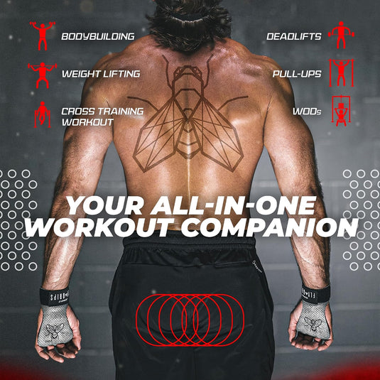 JerkFit - Fly Grips Ultra Premium Vegan Crossfit gloves