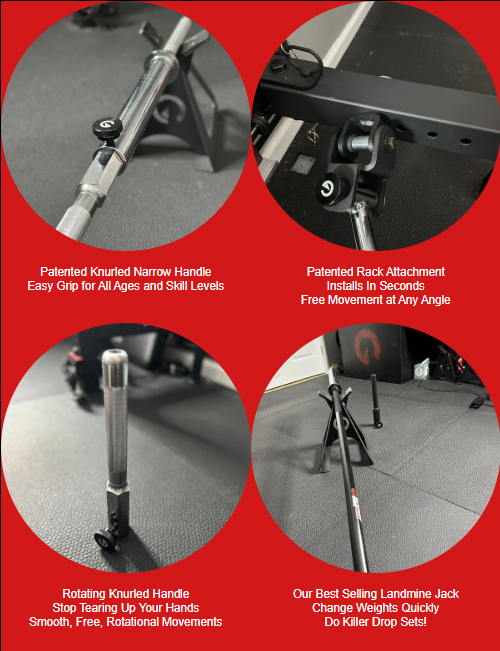 Load image into Gallery viewer, Exponent Edge - The Edge Landmine Bar
