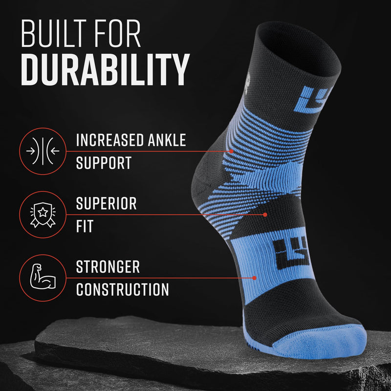 Load image into Gallery viewer, Mudgear - hybrid training sock (blue)
