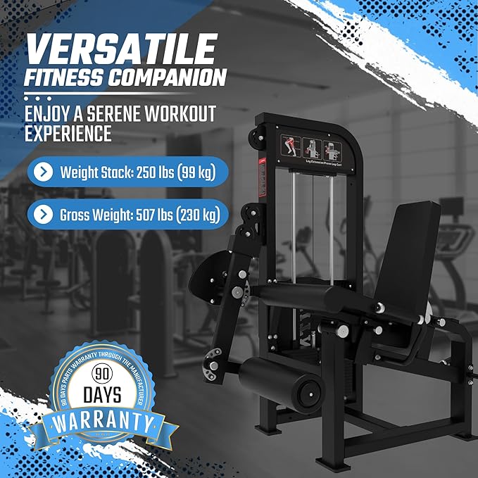 Load image into Gallery viewer, SFE - Commercial Leg Extension Prone Leg Curl Combo w/250lb weight stack (New)
