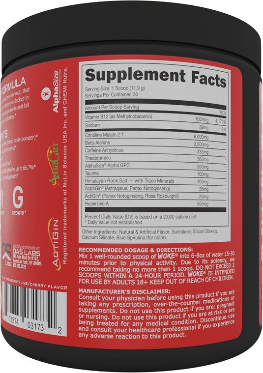 Bucked Up - Woke AF Pre-Workout