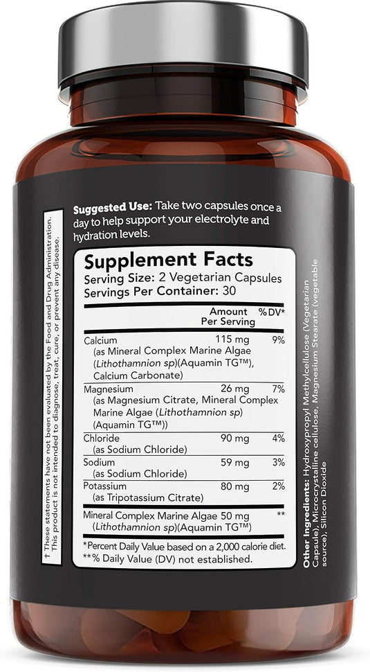 Vitamin Bounty - Recover On Keto Electrolyte Capsules - Electrolytes