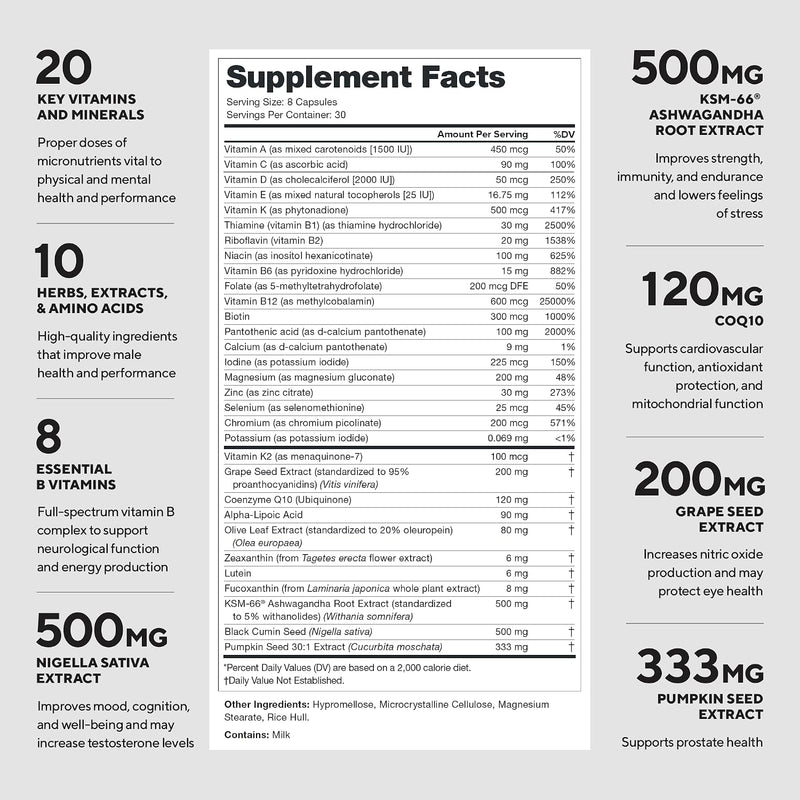 Load image into Gallery viewer, Legion Athletics - Triumph Multivitamin for Men
