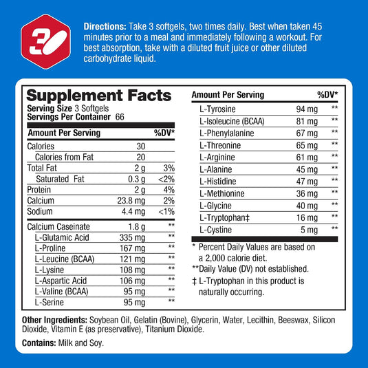 Prolab Nutrition - Amino Gel Caps (200 Count)