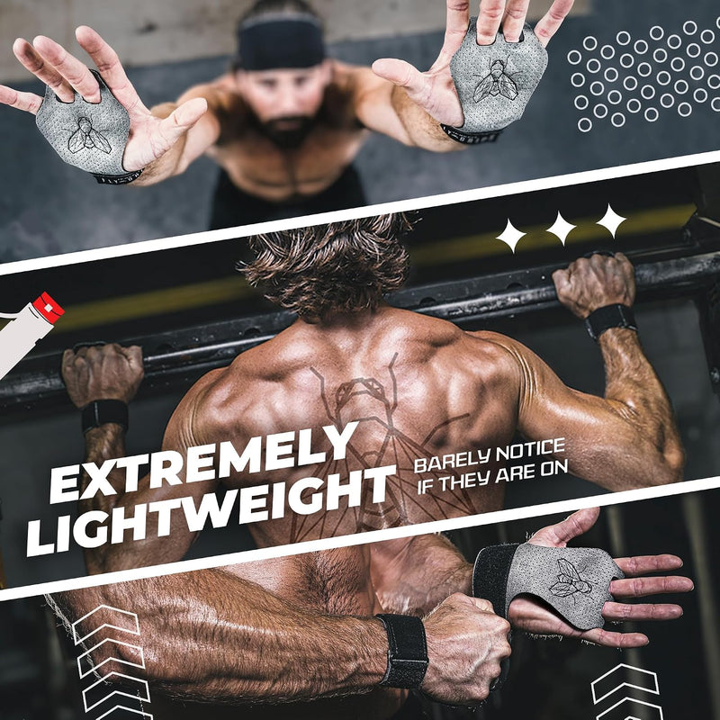 Load image into Gallery viewer, JerkFit - Fly Grips Ultra Premium Vegan Crossfit gloves
