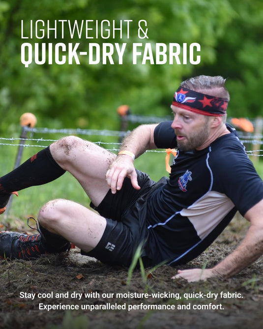 Mudgear - Men's Freestyle Running Shorts (Black)